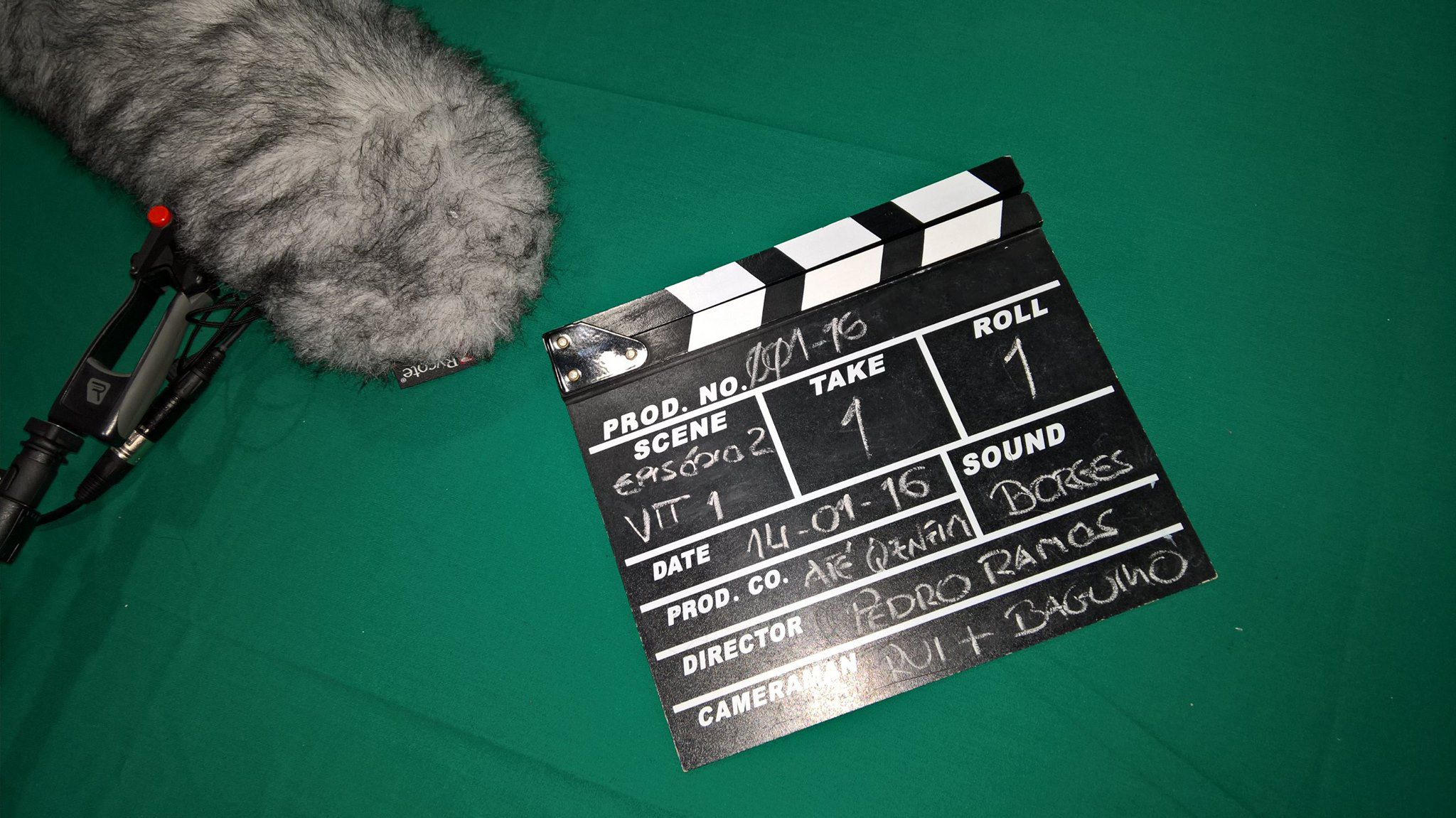 Começaram as filmagens para...